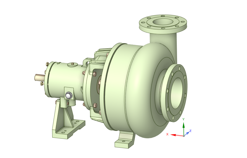 泵三维模型10:旋流泵